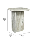 Stone Sentry End Table