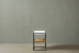 Sculptural Elegance Side Table