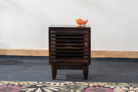 Zenith Slats Bedside Table