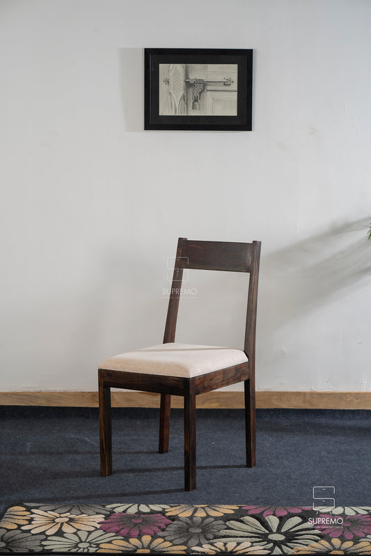 Espresso Elegance Chair