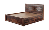 Mosaic Matrix Queen Bed With Hydraulic Storage