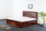Mosaic Matrix Queen Bed With Hydraulic Storage