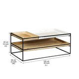 Triad Elegance Coffee Table