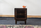 Zenith Slats Bedside Table