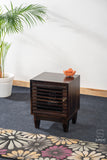 Zenith Slats Bedside Table