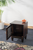 Zenith Slats Bedside Table