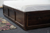 Zenith Slats King Bed With Storage