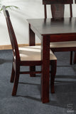 Cocoa Canvas Dining Chair