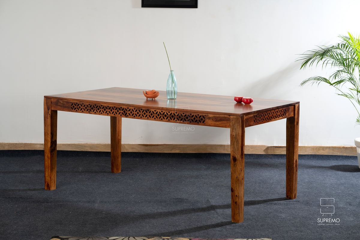 Lattice Edge Dining Table