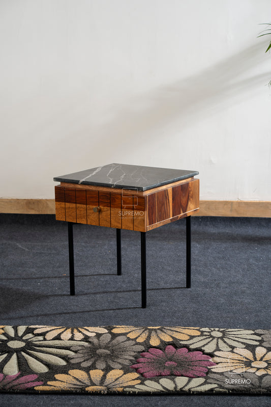 Noir Fusion End Table