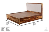 Padded Poise Queen Bed With Storage