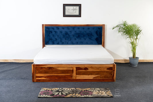 Blue Haven Queen Bed With Hydraulic Storage